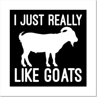 I just really like goats Posters and Art